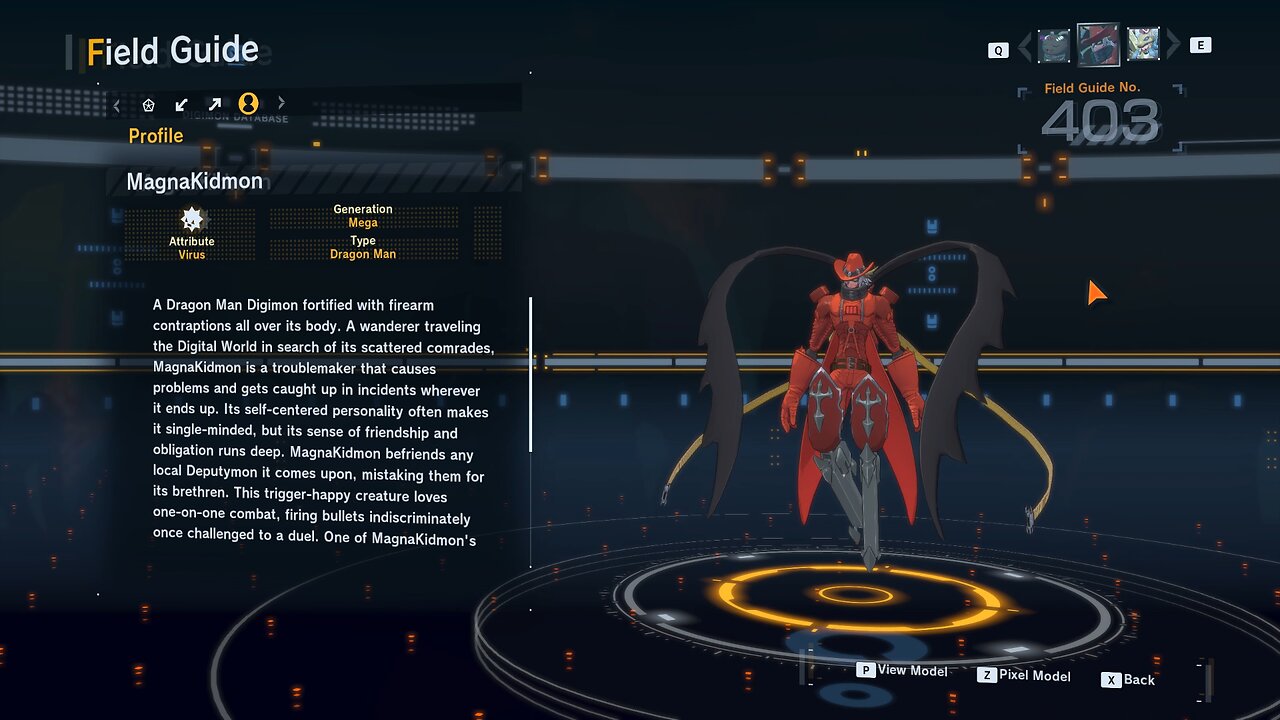 magnakidmon all digivolution/de-digivolution/profile Digimon Story Time Stranger