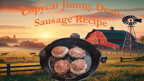 Homemade Jimmy Dean Sausage? 😲🔥 The BEST Copycat Recipe From Scratch!