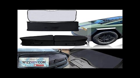 Trunk Organizer for Tesla Cybertruck 2024 3 Pcs 159L Front Trunk Box Review