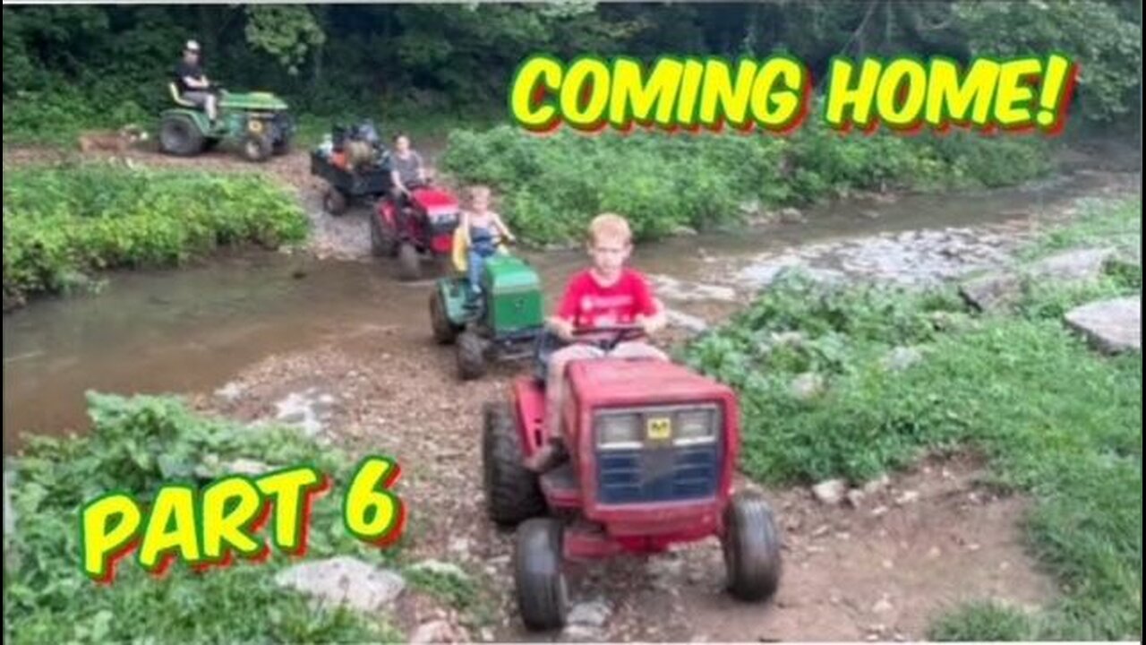 Coming Down the Mountain! Ultimate Backyard Adventure PART 6