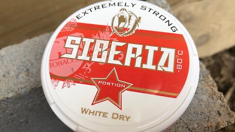 Siberia Red (White Dry Portion) Snus Review