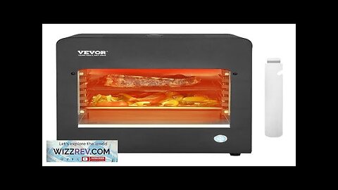 Electric Steak Grill 1800W Smokeless Infrared Broiler Stainless Steel Home Review