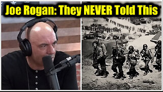 They NEVER Told This - Joe Rogan Reveals What REALLY Happened To The DEAD BODIES on D Day!