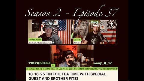 WITH AWE - S2 E37 - Tin Foil Tea Time