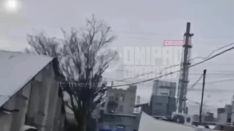 Russian Attack Drone Slams into Building mm.