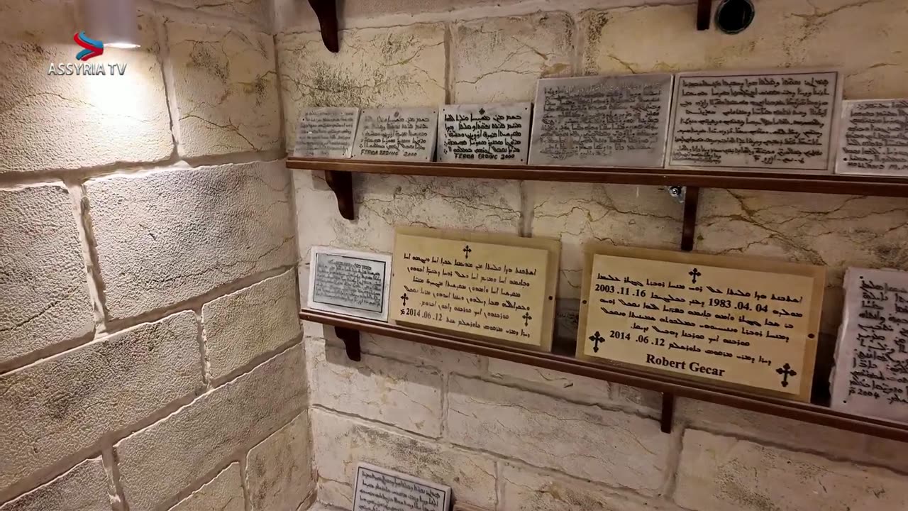 Monk Shemun Can in Jerusalem said: "You are the first visitors in two years"