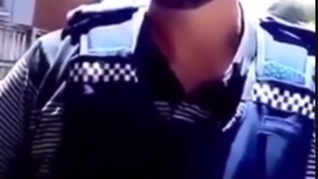 This Fucking Pig Knows Exactly What He's doing Is Wrong And Totalitarian.