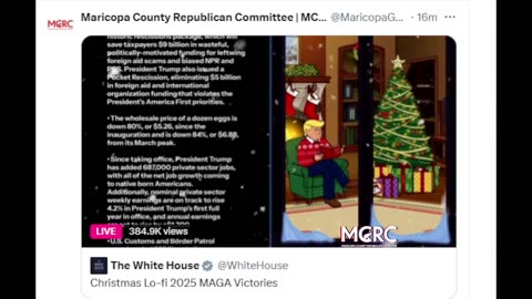 White House: Christmas Lo-Fi 2025 MAGA Victories