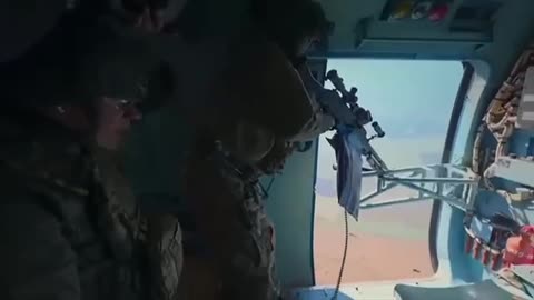 🚁 Ukrainian Mi-8 helicopter operation on "Shahed"
