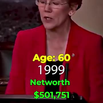Career Politician Elizabeth Warren’s Net Worth Increasing Over The Years