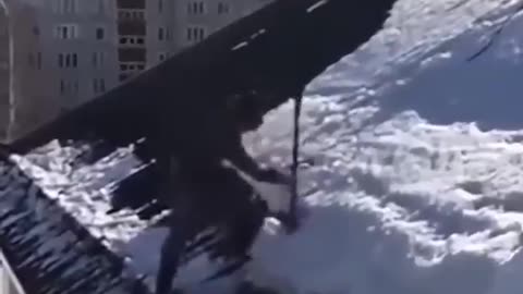 He is living in a cartoon world.