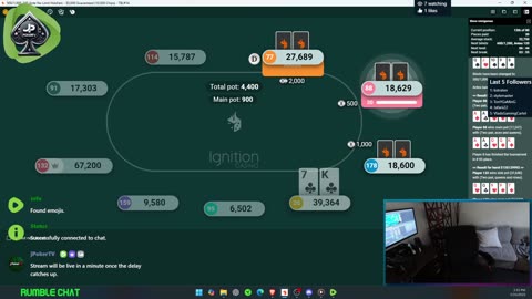 Daily Live Tournament Poker 2/25/25 Stream