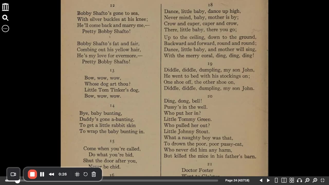 Old Nursery Rhymes part 2