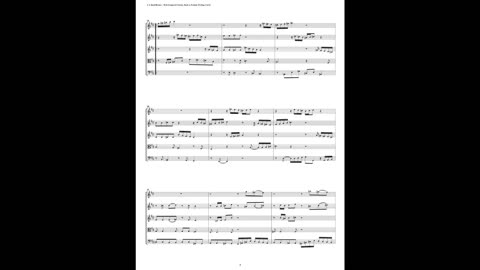 J.S. Bach - Well-Tempered Clavier: Part 2 - Prelude 18 (String Quintet)