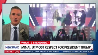 Nikki Minaj is on the Trump Train. Who had that on their bingo card?