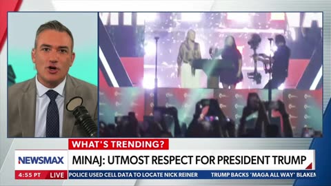 Nikki Minaj is on the Trump Train. Who had that on their bingo card?