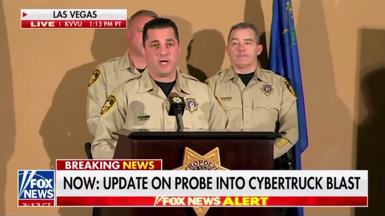 BREAKING: Las Vegas Police Found Two Letters in Exploded Cybertruck