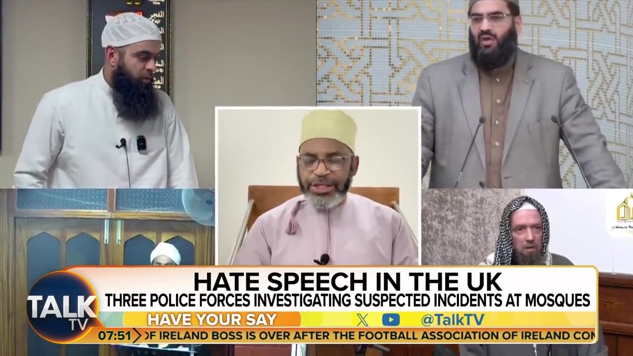 England Mosques Hate Preaching for Jews to be Killed.