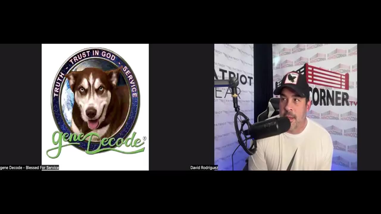 2025-10-09: Nino Rodriguez with Nino's Corner TV interviews gene Decode -Traitor Generals Arrested