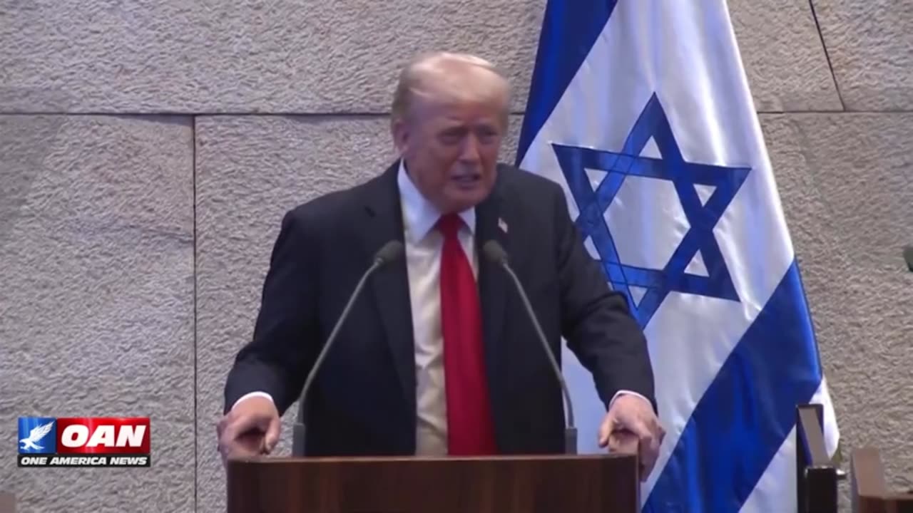 101325 Terry Reports - Trump addresses the Kenesset