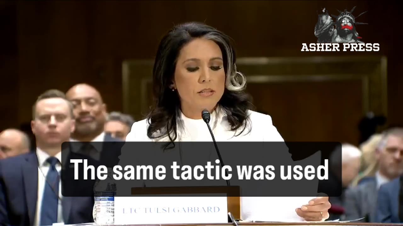 I refuse to be THEIR puppet." -Tulsi Gabbard