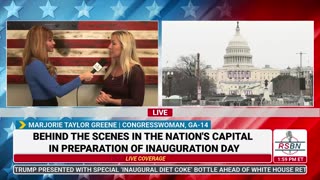 FULL INTERVIEW: Marjorie Taylor Greene Interview with RSBN During Pre-Inauguration Coverage -1/16/25