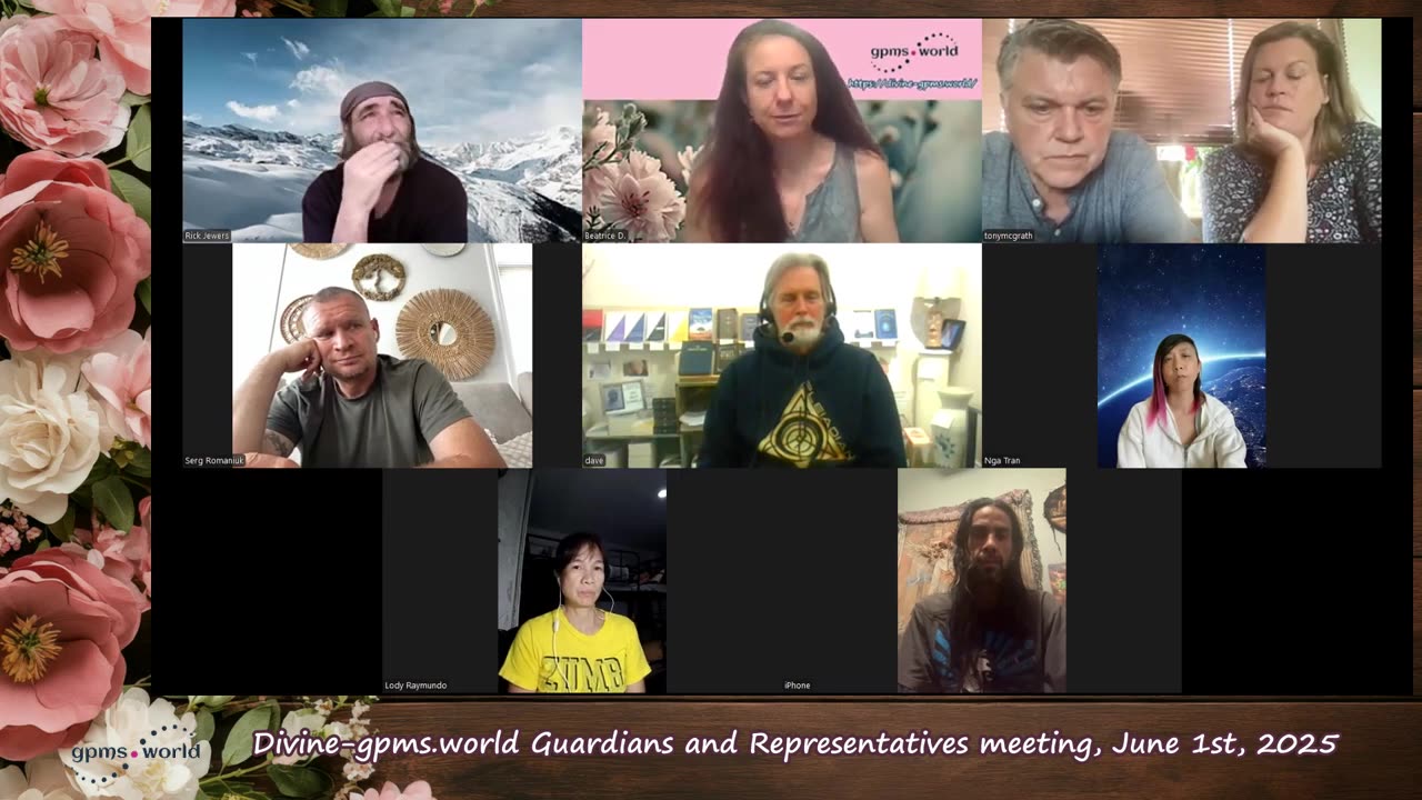 Divine-gpms.world Guardians and Representatives meeting, June 1st, 2025