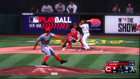 MLB The Show: Cincinnati Reds vs Oakland Athletics (S8 G60)