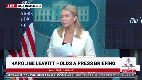 FULL SPEECH: Karoline Leavitt Holds a Press Briefing - 02/10/26