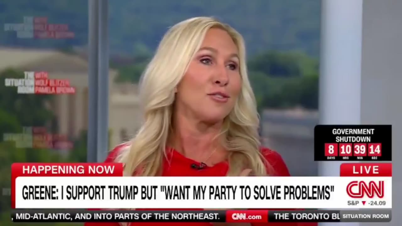 Rep. Marjorie Taylor Greene Paints Grim Picture Of American Economy In CNN Interview