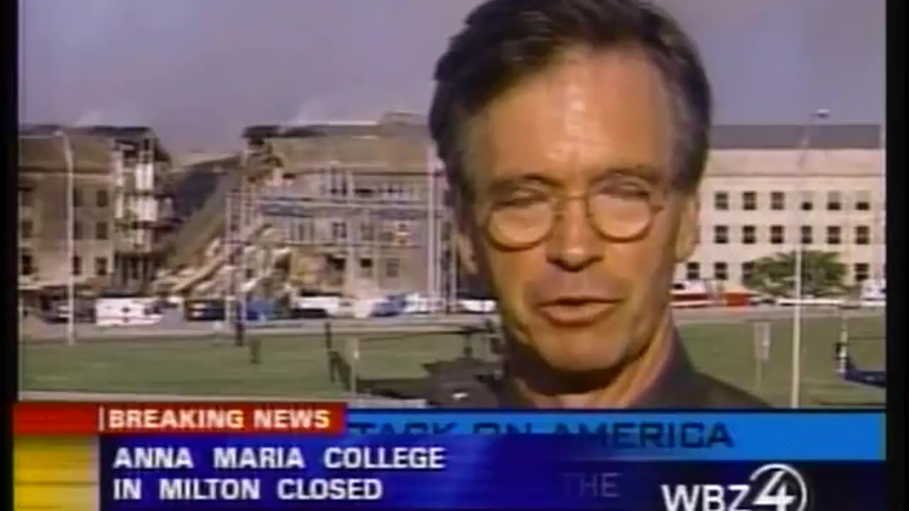 911 UPN CBS News Coverage WSBK Boston September 11, 2001 530 to 545 pm