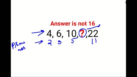 4, 6, 10, ? , 22 Answer is not 16.Literally 99% could not complete this Ukraine series test!#ukraine