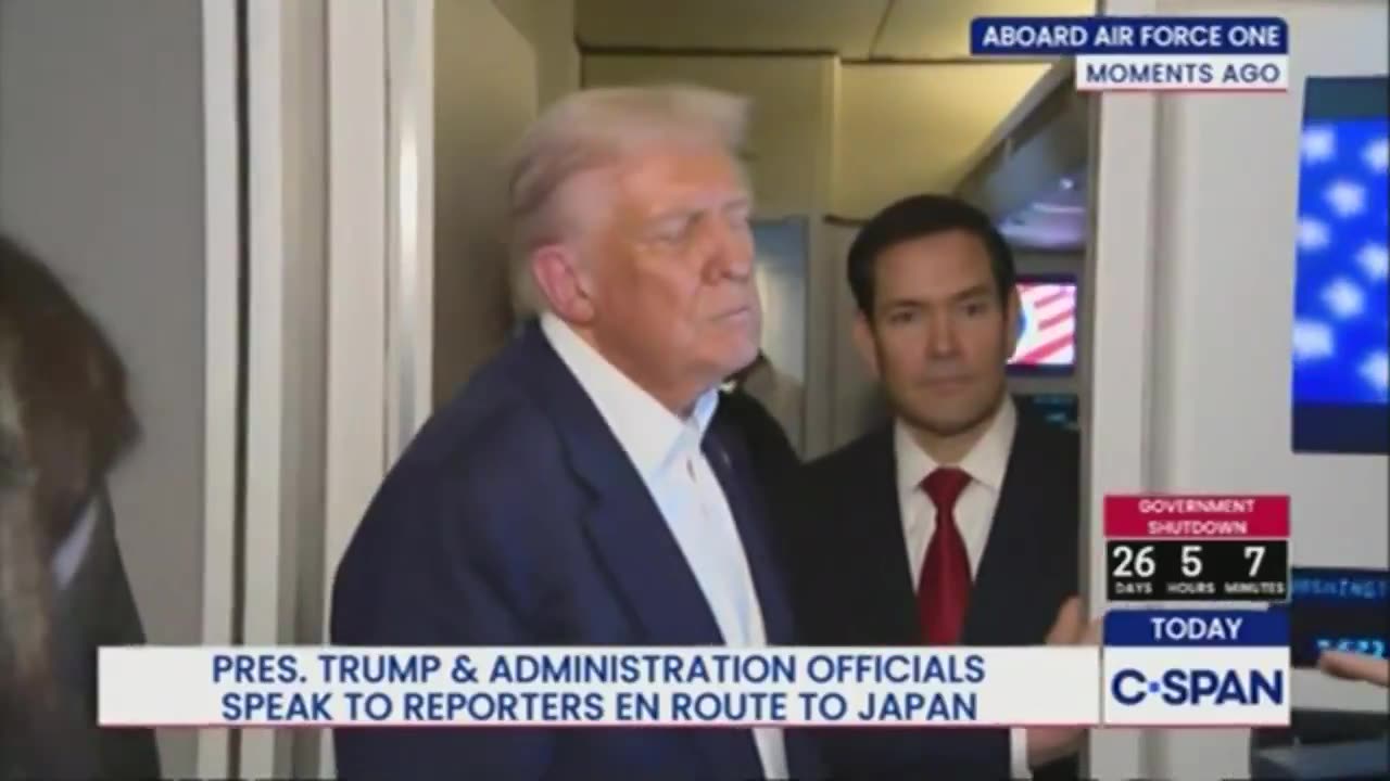 President Trump says he’d be allowed to serve a 3RD TERM in 2028 via running