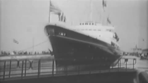 Newsreel: Queen Elizabeth, Prince Philip At St Lawrence Seaway