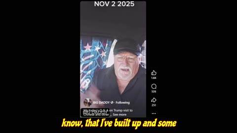 BIG DADDY UPDATE 11-2-25 .......