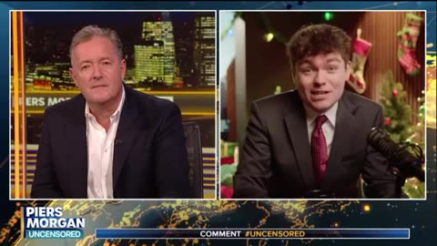 Piers Morgan asks Nick if hes gay and if hes ever had sex with a woman