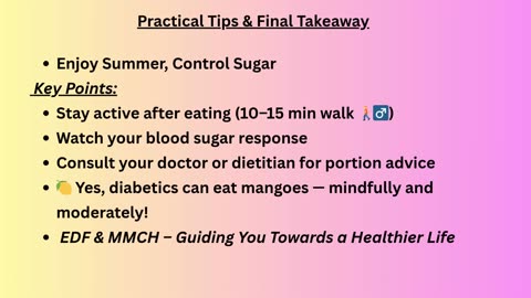 Can Diabetics Eat Mangoes During Summer?