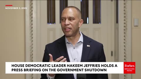 The Right Side Of The American People': Hakeem Jeffries Claims State Elections Will Vindicate Dems
