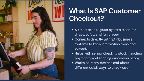 Making Retail Easy with SAP Customer Checkout