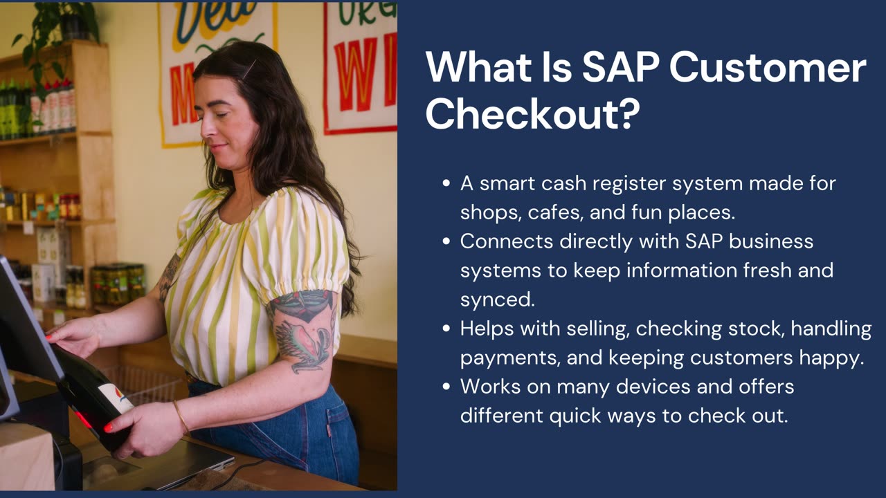 Making Retail Easy with SAP Customer Checkout