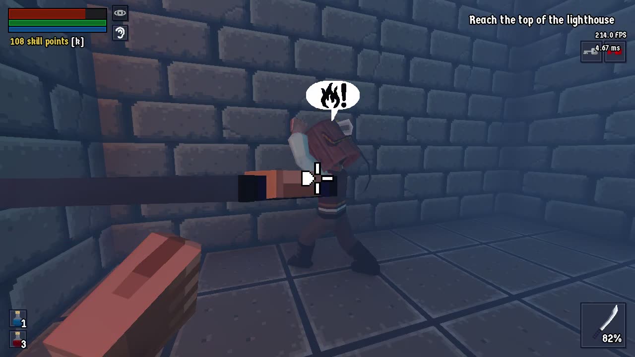 KICKSALOT 0.6.0.03 enemy thinks visual impairment is fire