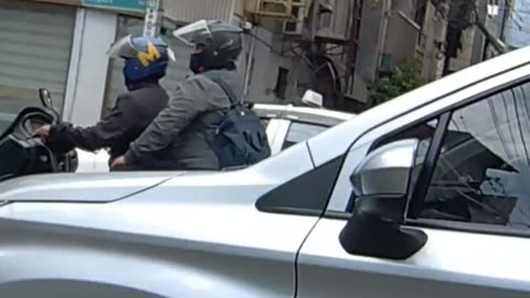 Lt Garcia Street corner Airport Road in Paranaque City in the Philippines