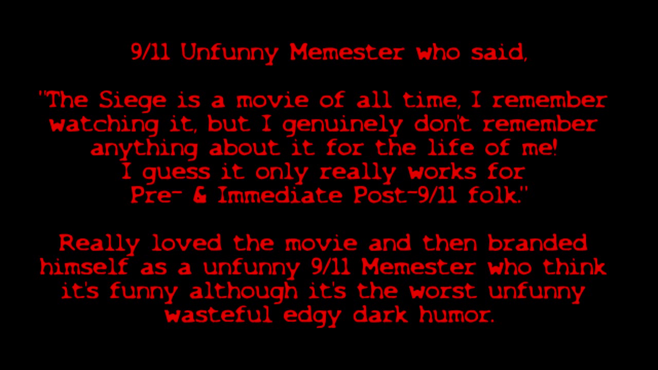 Unfunny 9 - 11 Memesters Exposed Part 2