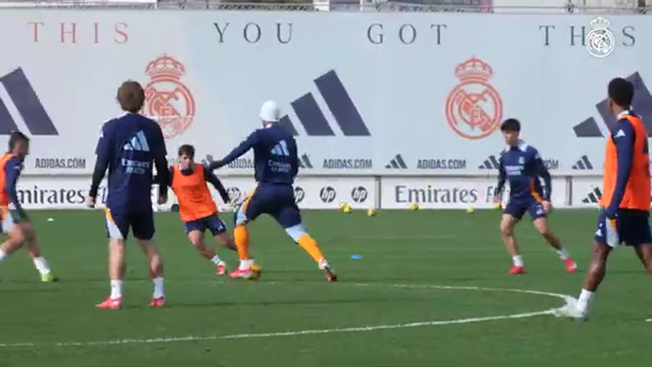 Real Madrid prepare for Osasuna clash!