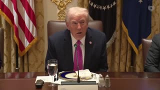 Trump says Venezuela's Maduro "doesn't wanna fuck around with the United States."