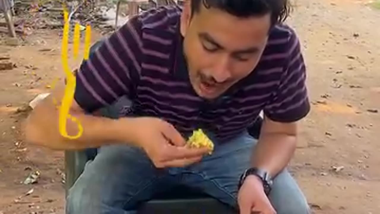 Dumka Village Style Cheapest Mutton Bhoti Bhat Making Rs. 70/- Only