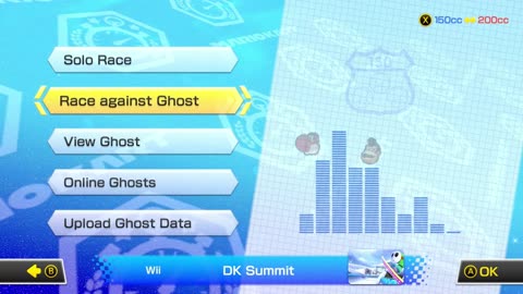 #mariokart8deluxe Time Trial One: Wii DK Summit
