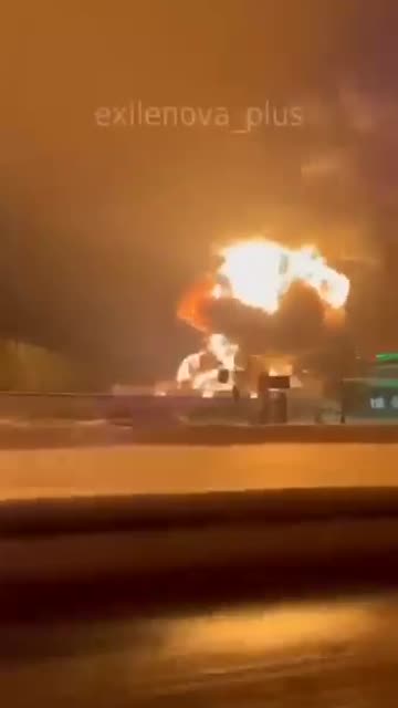 Russian fuel reserves in flames. Ukrainian drones strike with precision