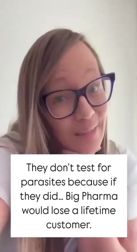 Parasite testing is avoided because,