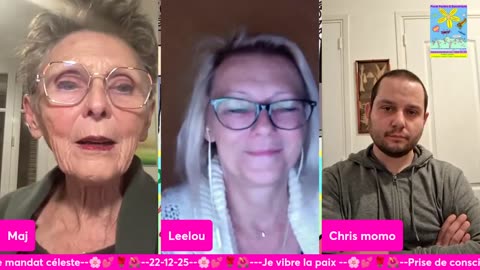 New world Together 22/12/25 Avec Leelou & Christophe Morel 🌸💕🌹🌺